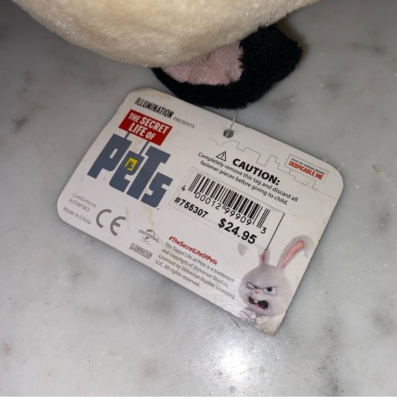 NWT The Secret Life Of Pets Mel Pug Dog Plush Toy Stuffed Animal - Picture 9 of 9